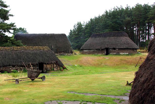 Highland Folk Museum township